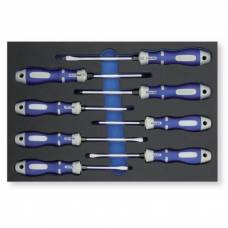Набір ударних викруток Berner 2К LS / PH / PZ, Premium Набір ударних викруток Berner 2К LS / PH / PZ, Premium
