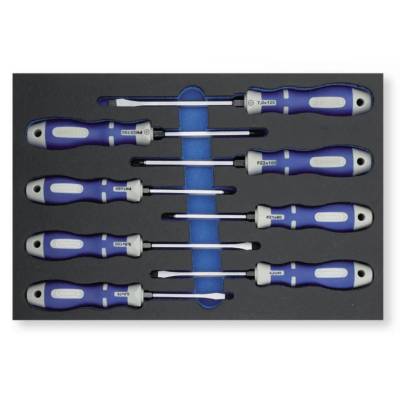 Набір ударних викруток Berner 2К LS / PH / PZ, Premium