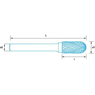 Бор фреза Berner