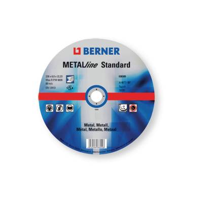 Круг зачисний по металу «STANDARD», Berner