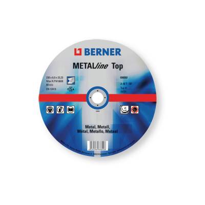 Круг зачистной по металлу «TOP» Berner