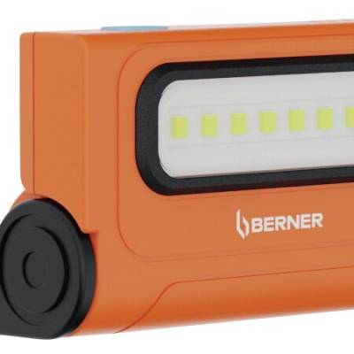 Акумуляторний Налобний ліхтар 2 в 1 з USB-C, 400 лм, IP65 Berner