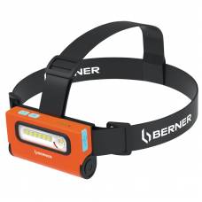 Аккумуляторный Налобный фонарь 2 в 1 Premium USB-C 450 лм – IP65Berner Аккумуляторный Налобный фонарь 2 в 1 Premium USB-C 450 лм – IP65Berner