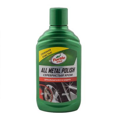 Поліроль-реставратор металевих поверхонь Turtle Wax ALL METAL POLISH 300 мл