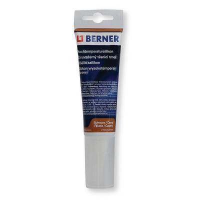 Силиконовый жаростойкий герметик Berner, 310 мл