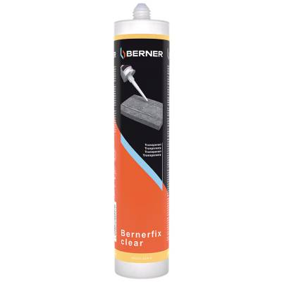 Клей-герметик Bernerfix Прозорий Berner, 290 мм