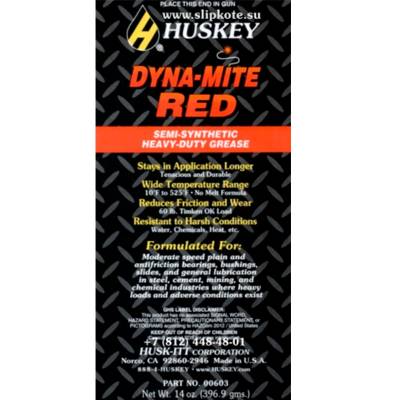 Синтетичне мастило HUSKEY™ DYNA-MITE RED, 400 г