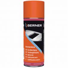 Сухая керамическая смазка-спрей 400 мл, белая Berner Сухая керамическая смазка-спрей 400 мл, белая Berner