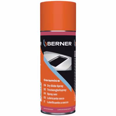 Сухе керамічне мастило-спрей 400 мл, біле Berner