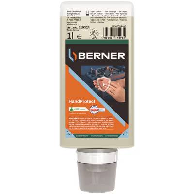 Защитный крем для рук Жидкие Перчатки Berner