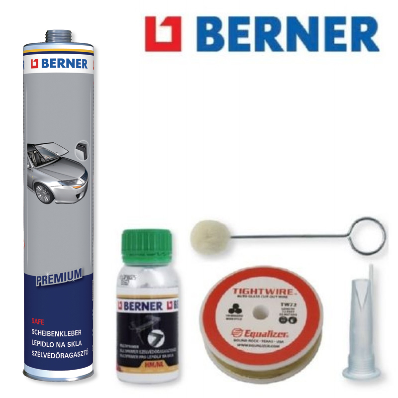 Клейгерметик для вклеювання скла premium Berner